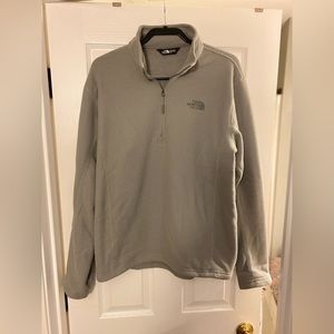 The North Face Men’s Textured Fleece Lined Quarter Zip Pullover